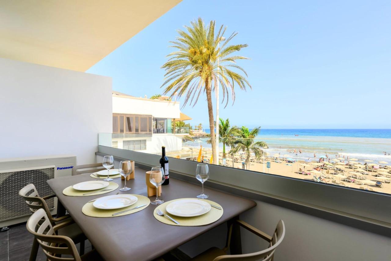 Charming 2 Bedroom Retreat With Beachfront Views San Bartolomé Exterior photo